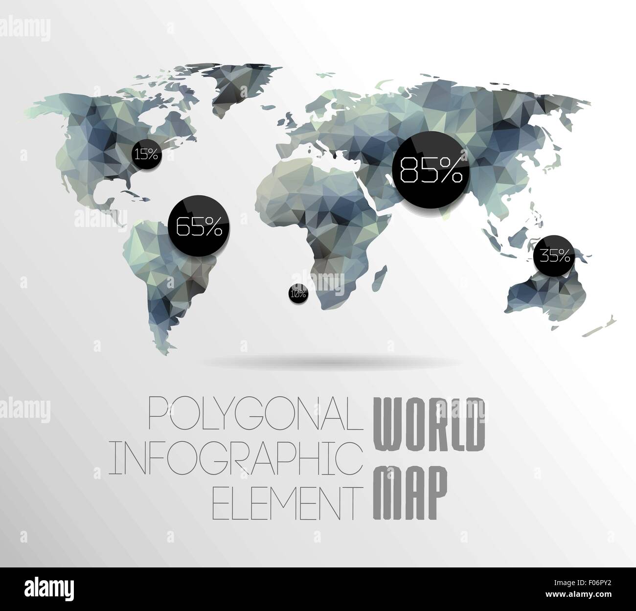 World Map and Information Graphics Stock Vector Image & Art - Alamy