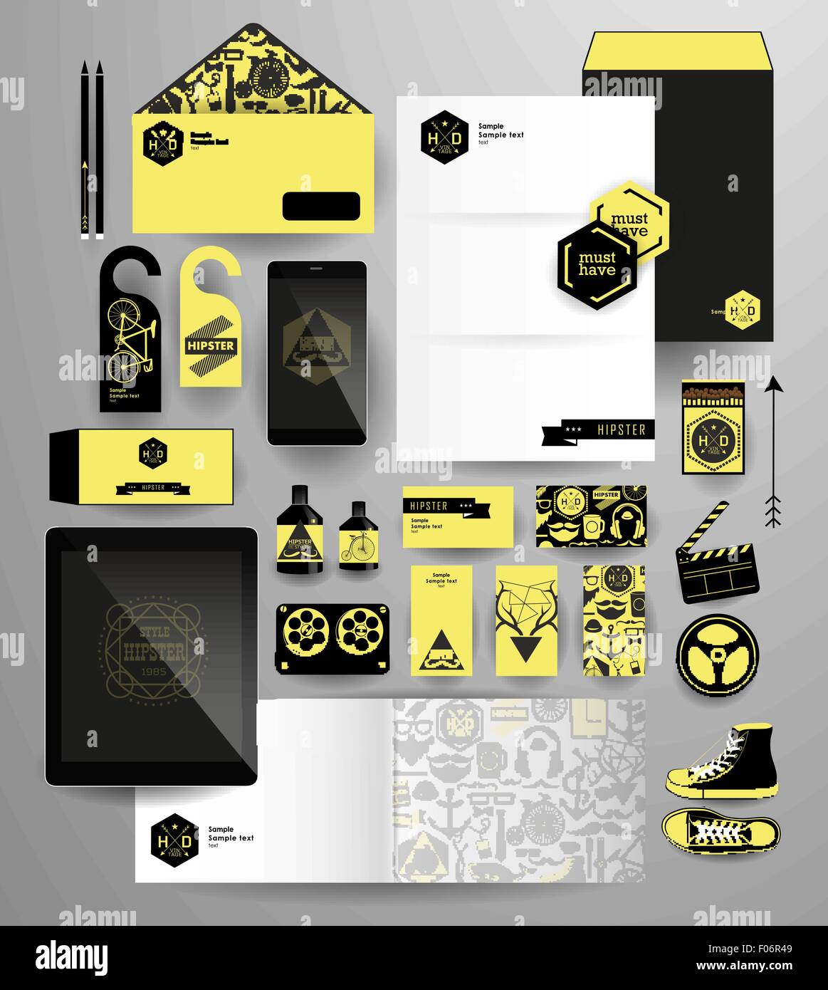 Corporate identity templates Stock Vector Image & Art - Alamy
