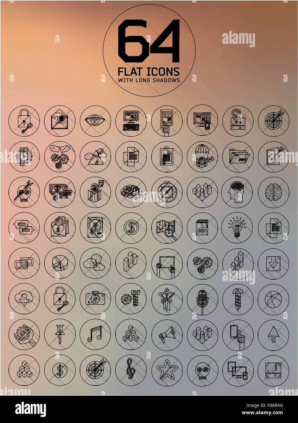 modern thin line icons for web and mobile Stock Vector Image & Art - Alamy