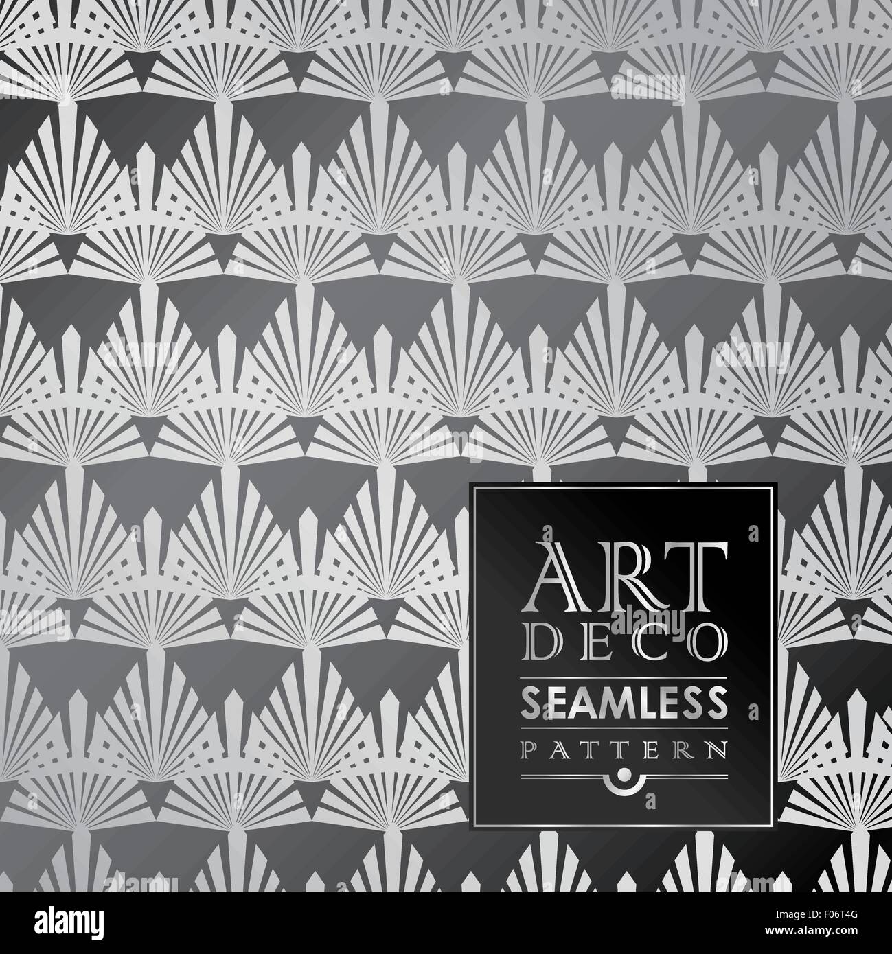 Art Deco seamless vintage wallpaper pattern Stock Vector Image & Art ...