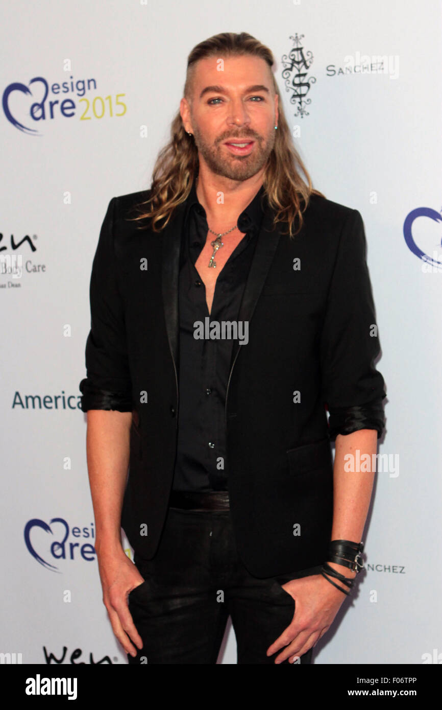 Los Angeles, California, USA. 8th Aug, 2015. Chaz Dean attends The HollyRod Foundation Presents the 17th Annual DesignCare Gala on August 8th, 2015. at The Lot Studios in West Hollywood, California.USA. © TLeopold/Globe Photos/ZUMA Wire/Alamy Live News Stock Photo