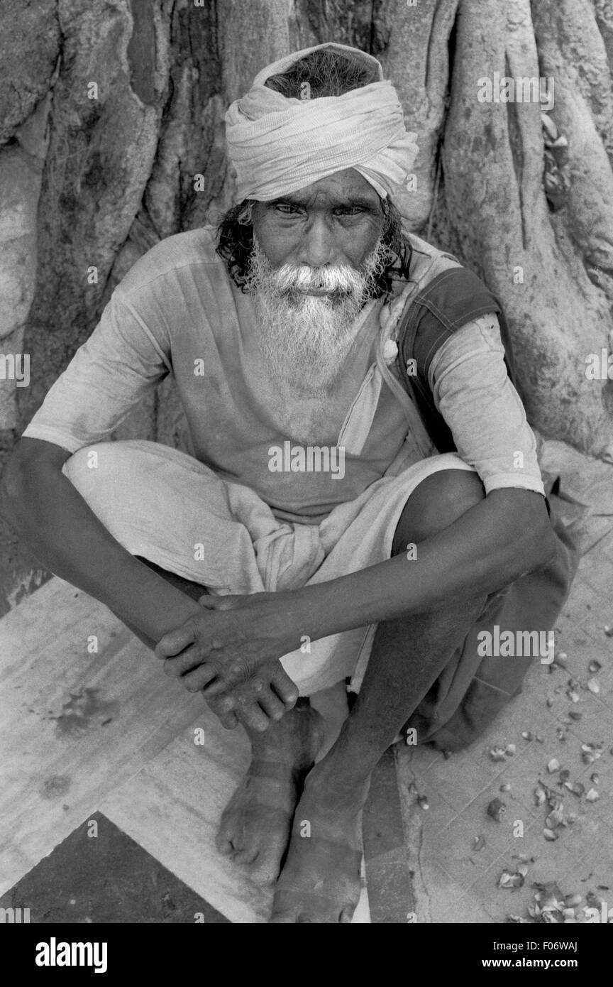 holy man india brian mcguire Stock Photo Alamy