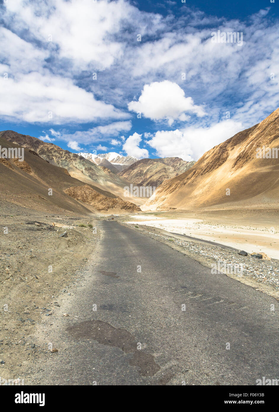 On the road in Ladakh, India Stock Photo - Alamy