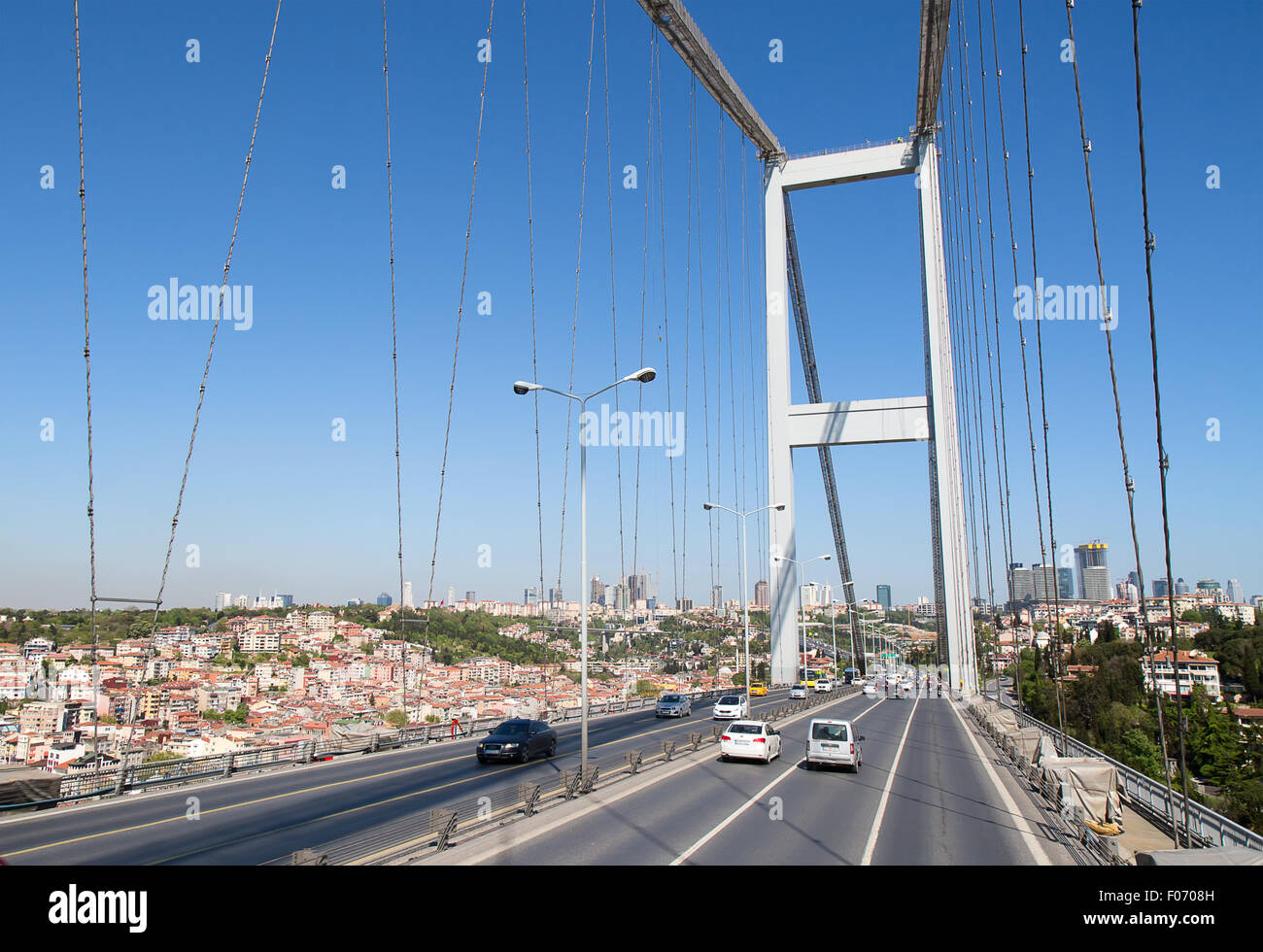 View Of The Modern Istanbul City Stock Photo - Alamy