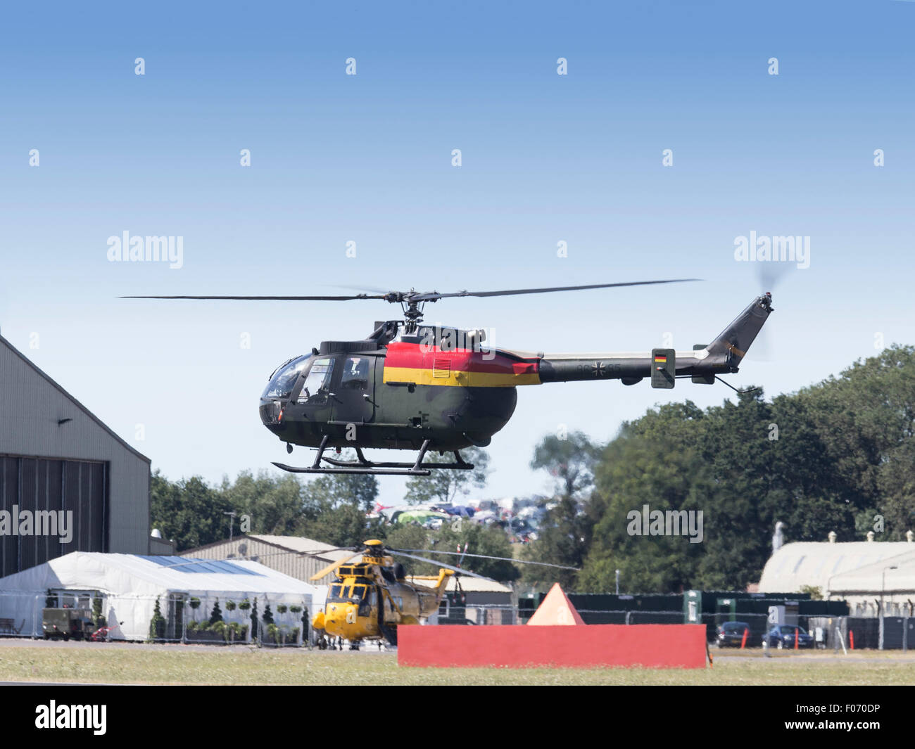 Messerschmitt-Bölkow-Blohm Bo 105 P1 helicopter of the German Army ...