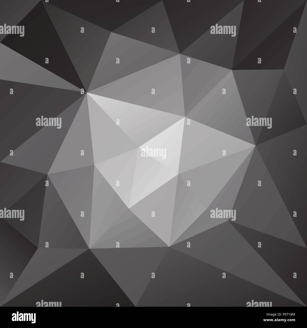 abstract black and white low poly design background vector gradient ...
