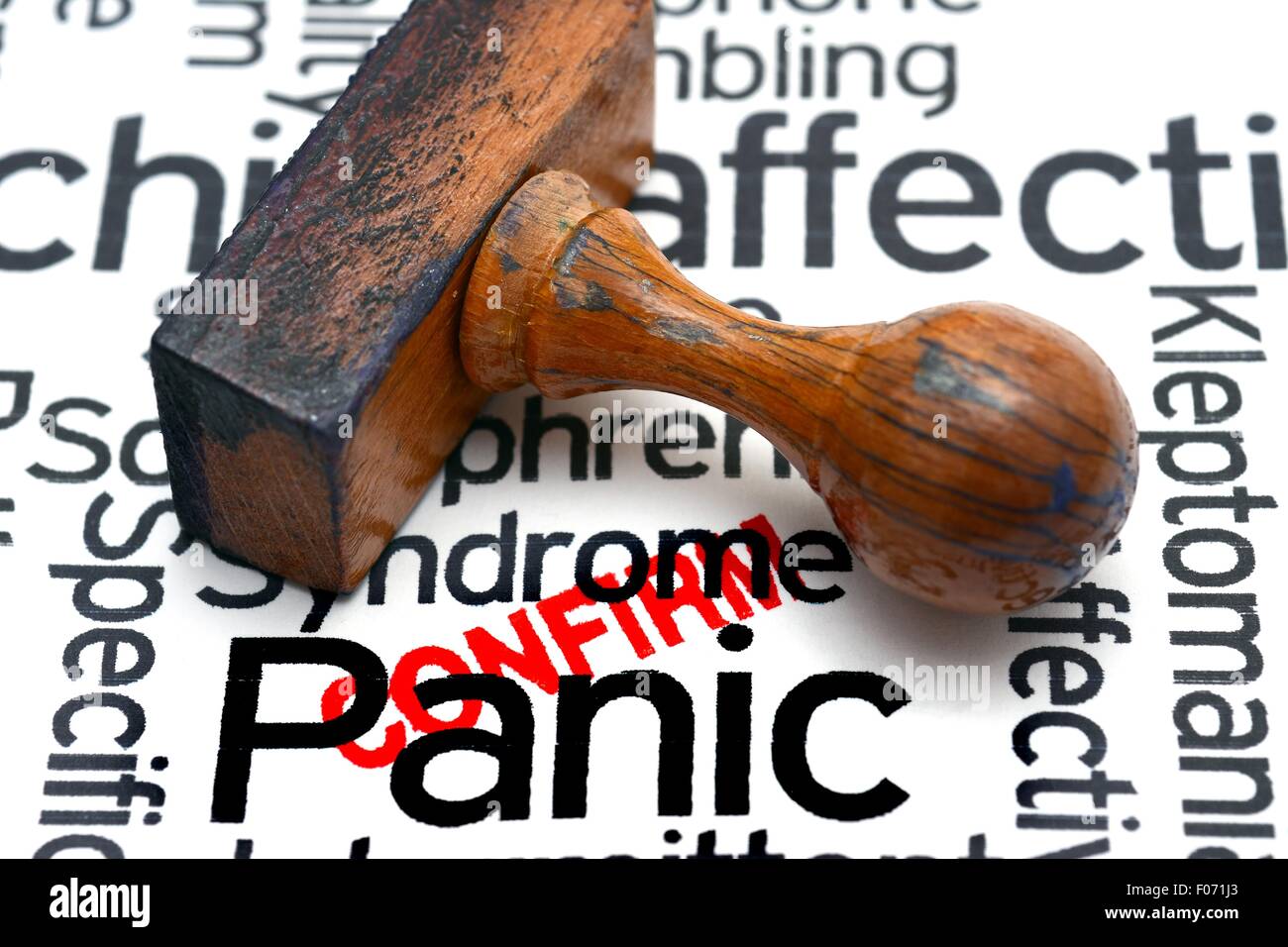 Icon panic anxiety hi-res stock photography and images - Alamy
