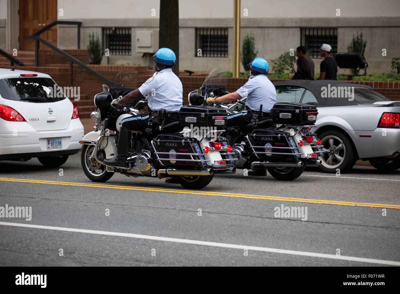 Police Motorcycles, New York Stock Photo - Alamy
