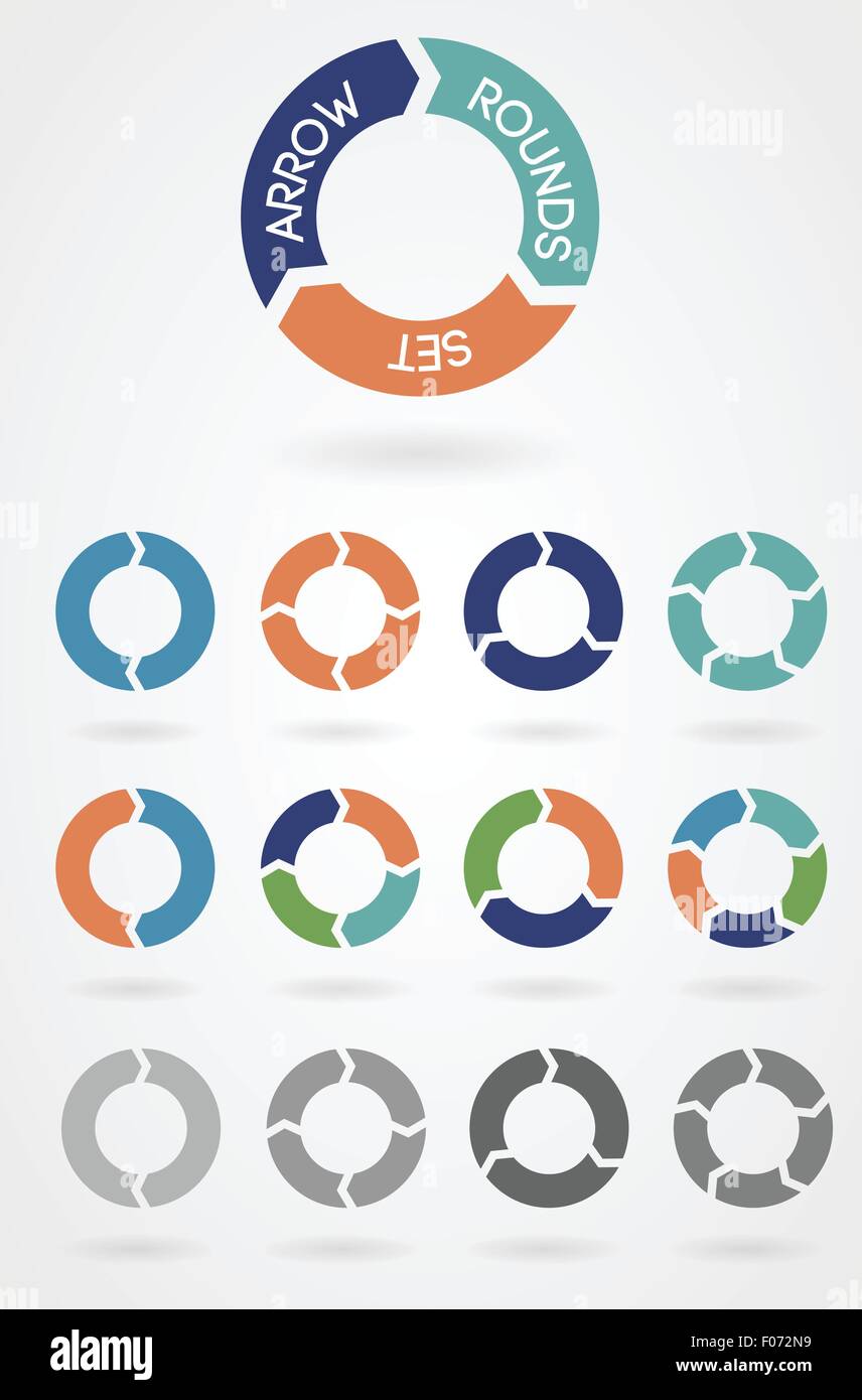 Arrows set vector vectors hi-res stock photography and images - Alamy