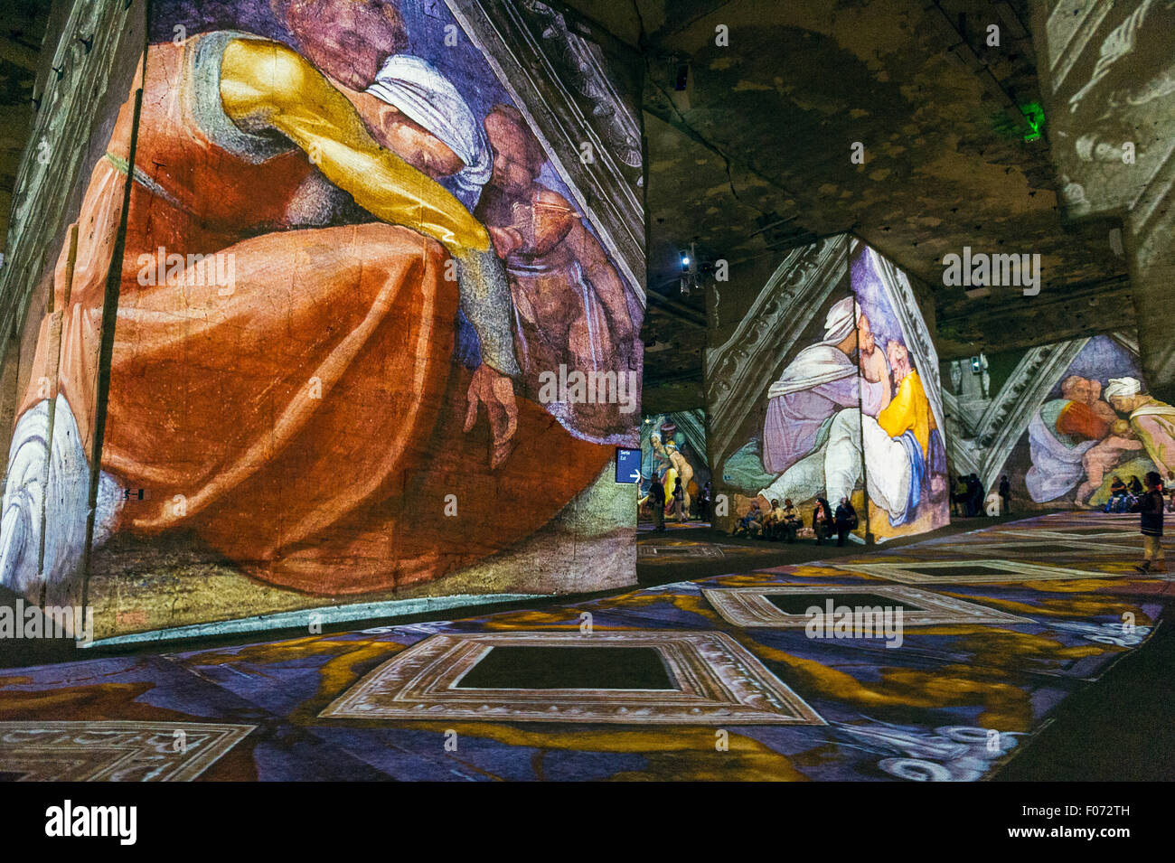Europe. France. BouchesduRhone. Les Baux de Provence. "Carrierre de