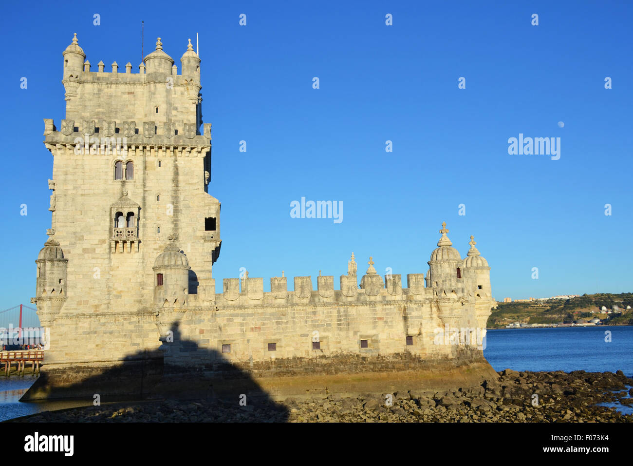 Torre de Belem in Lisbon Stock Photo