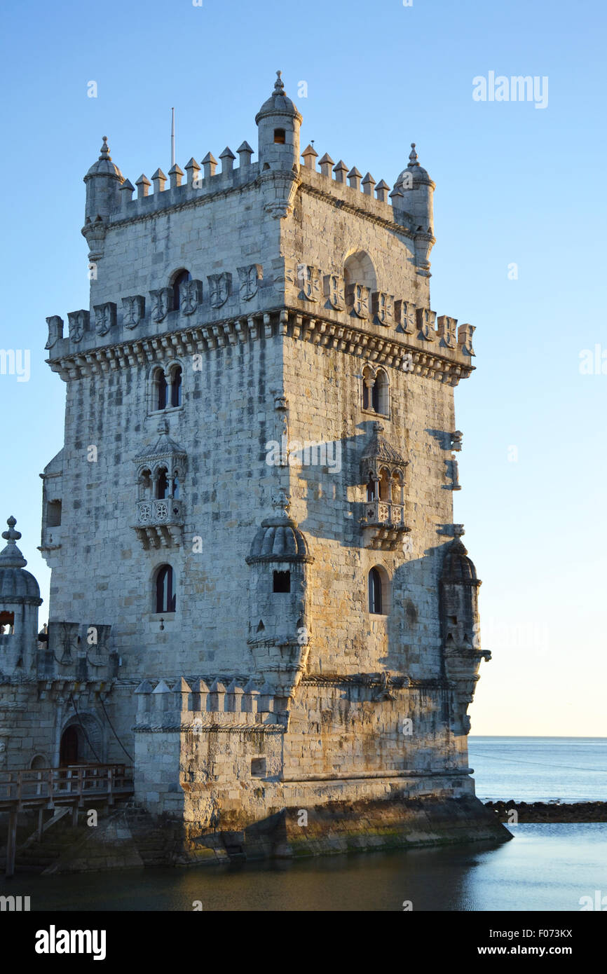 Torre de Belem in Lisbon Stock Photo