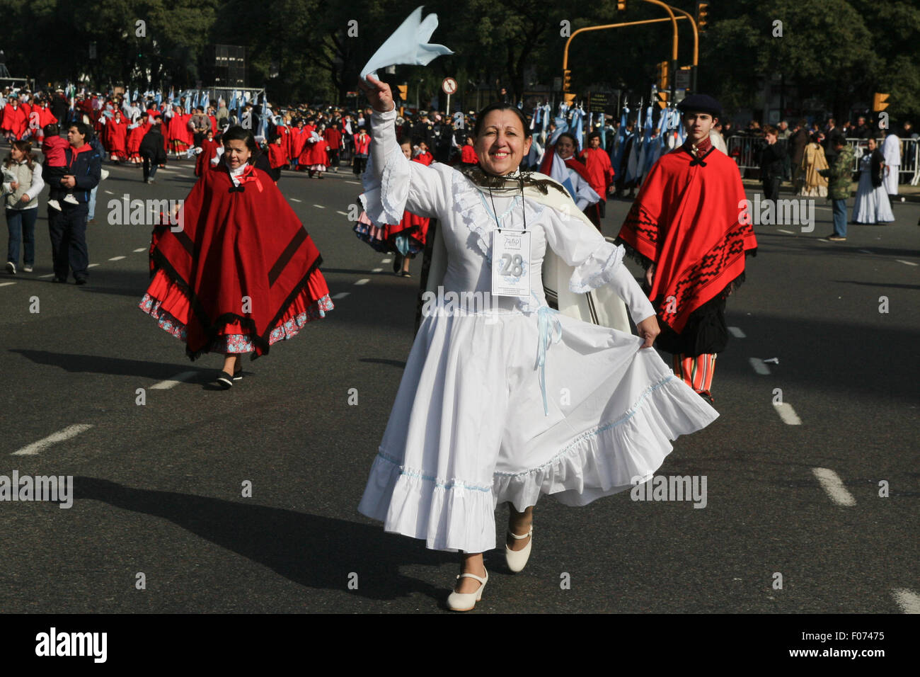 People at the Festival Internacional de Folklore de Buenos Aires