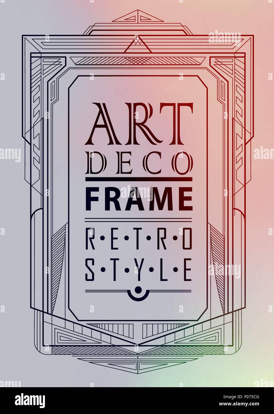 Art deco geometric Stock Vector Image & Art Alamy