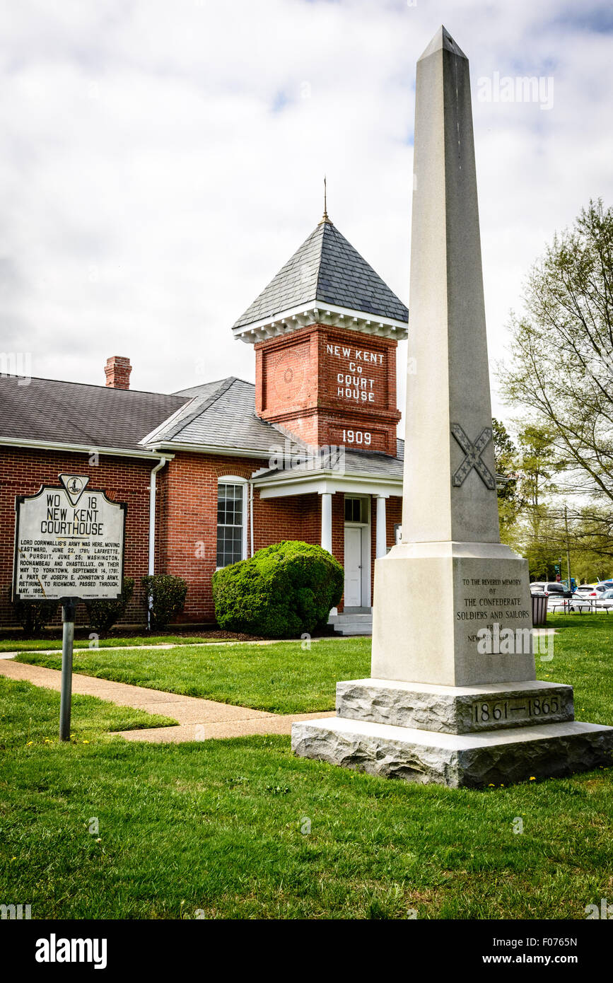 Historic New Kent County Courthouse, Courthouse Circle, New Kent
