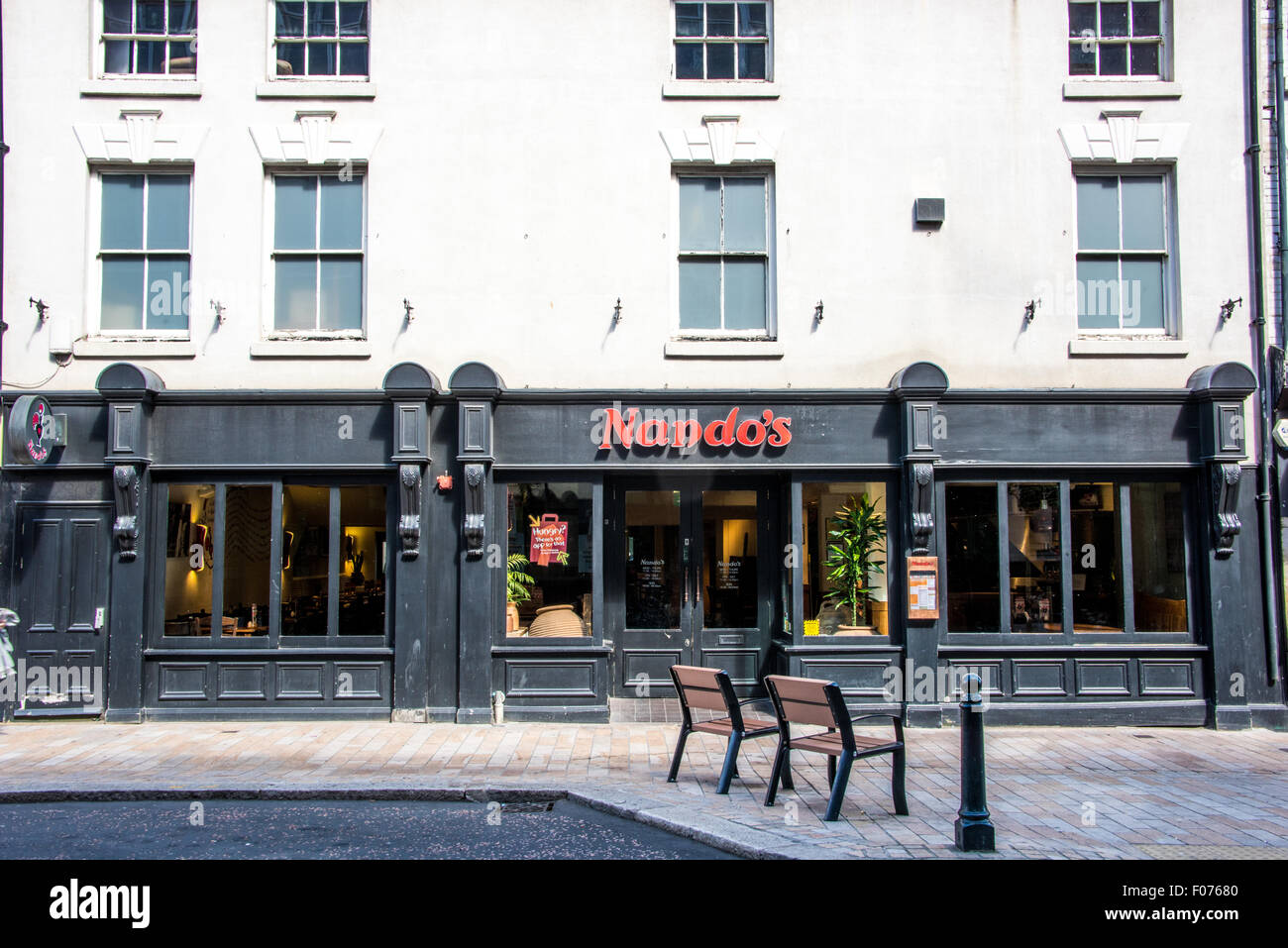 Nandos chicken restaurant Wolverhampton West Midlands, uk Stock Photo