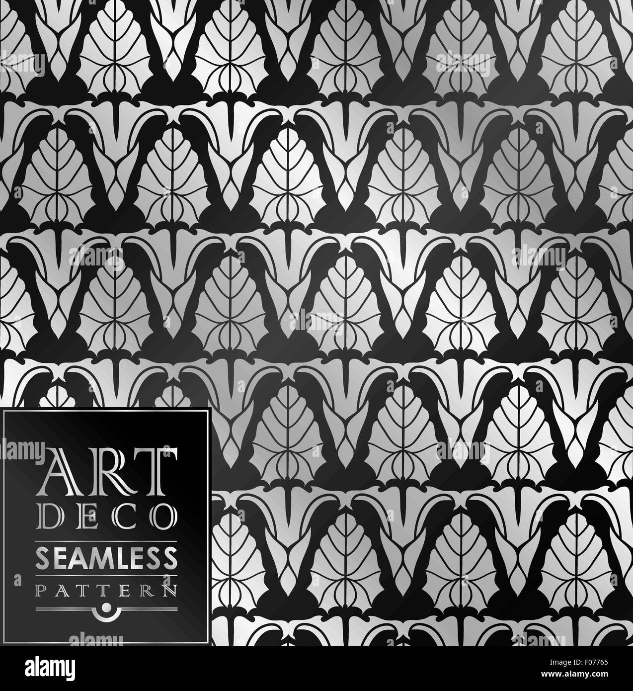 Art Deco seamless vintage wallpaper pattern Stock Vector Image & Art ...