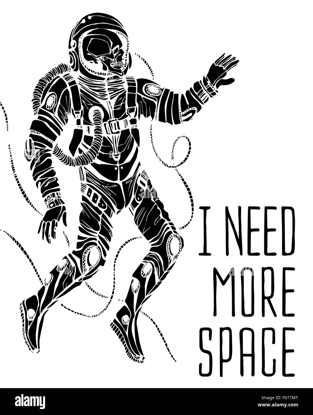 Space concept with astronaut Stock Vector Image & Art - Alamy