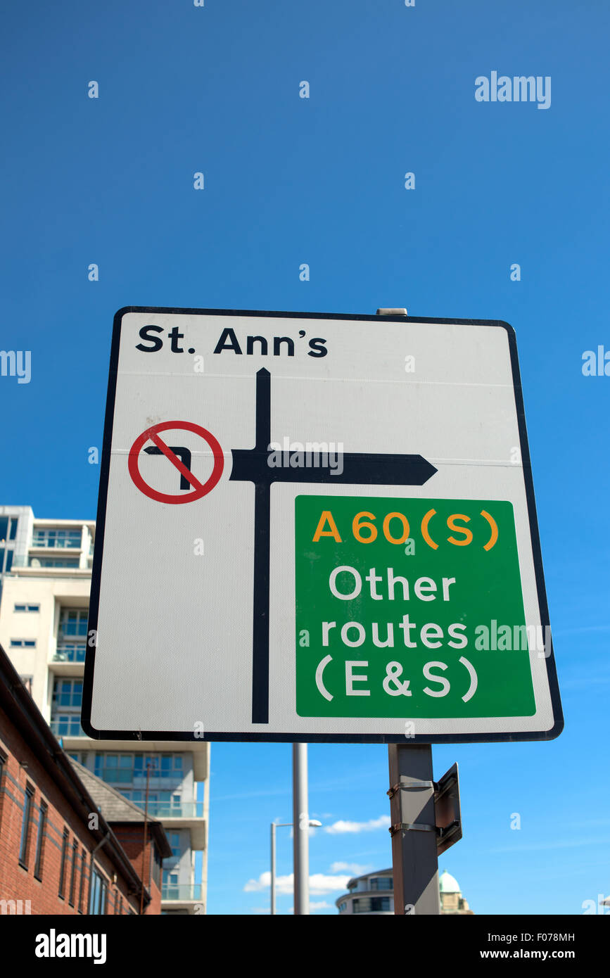 Road Traffic Sign A60 Stock Photo Alamy