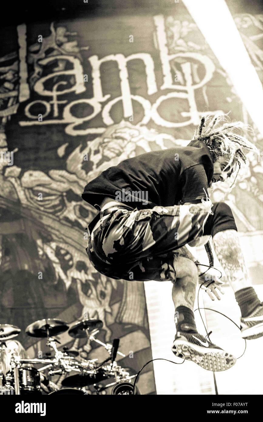 Aug 8 2015 Toronto Ontario Canada American Heavy Metal Aug 8 2015 Toronto Ontario Canada American Heavy Metal