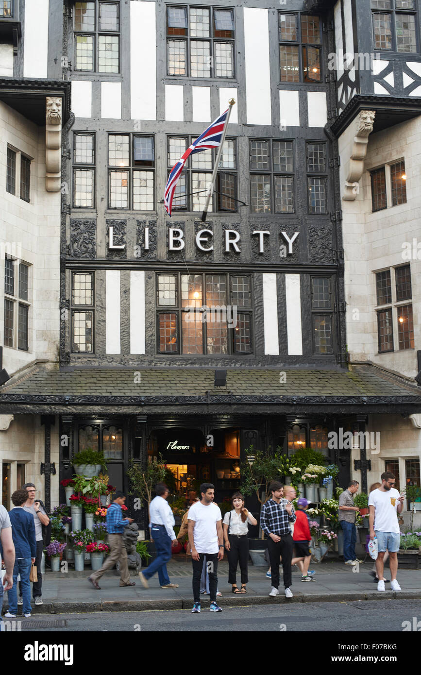 Liberty Departament Store, Regent Street, London, United Kingdom, Europe Stock Photo