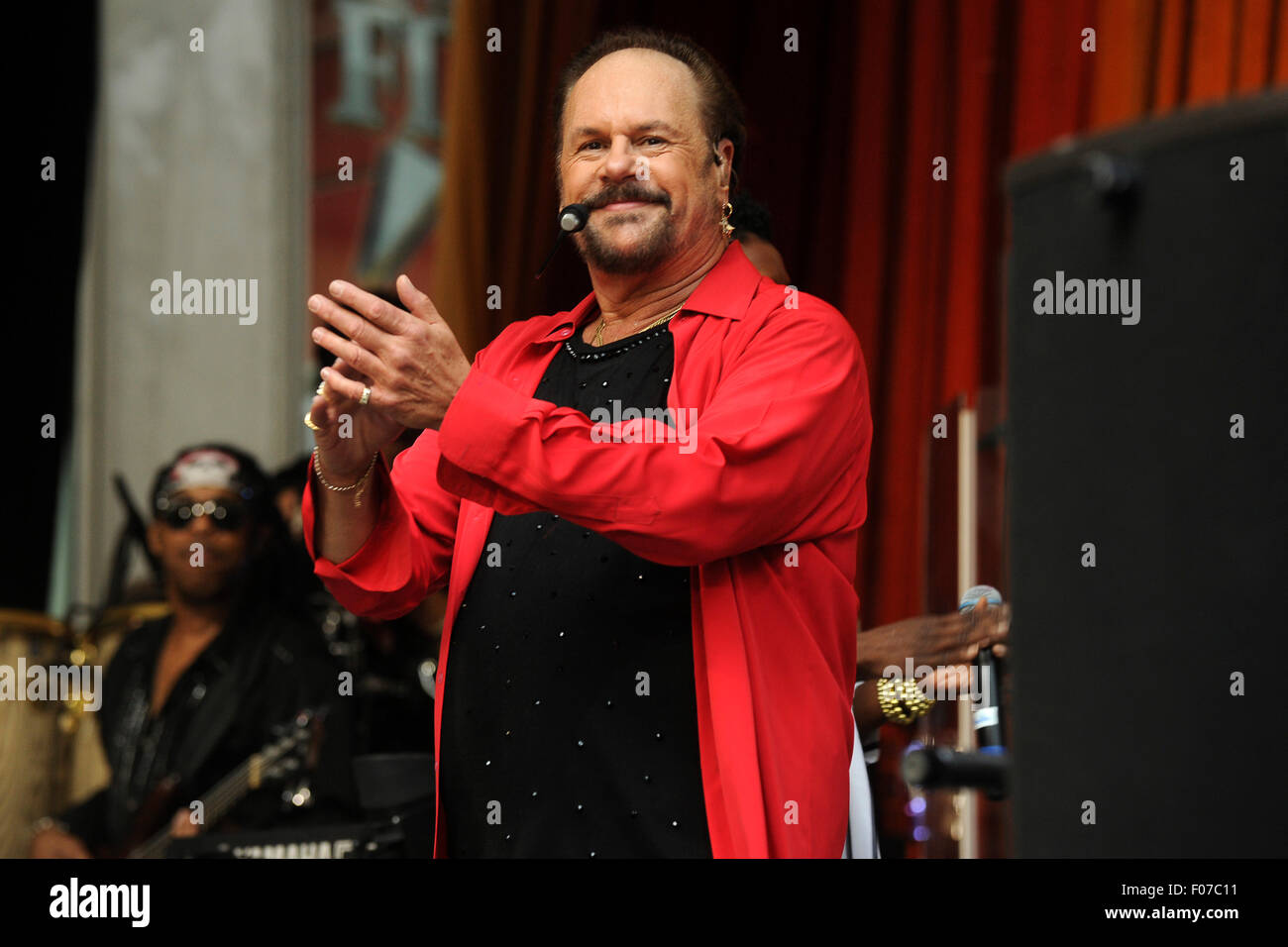 Harry Wayne Casey of KC and the Sunshine Band performs live on stage