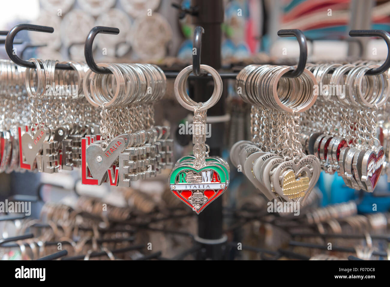 Souvenir key rings hi-res stock photography and images - Alamy