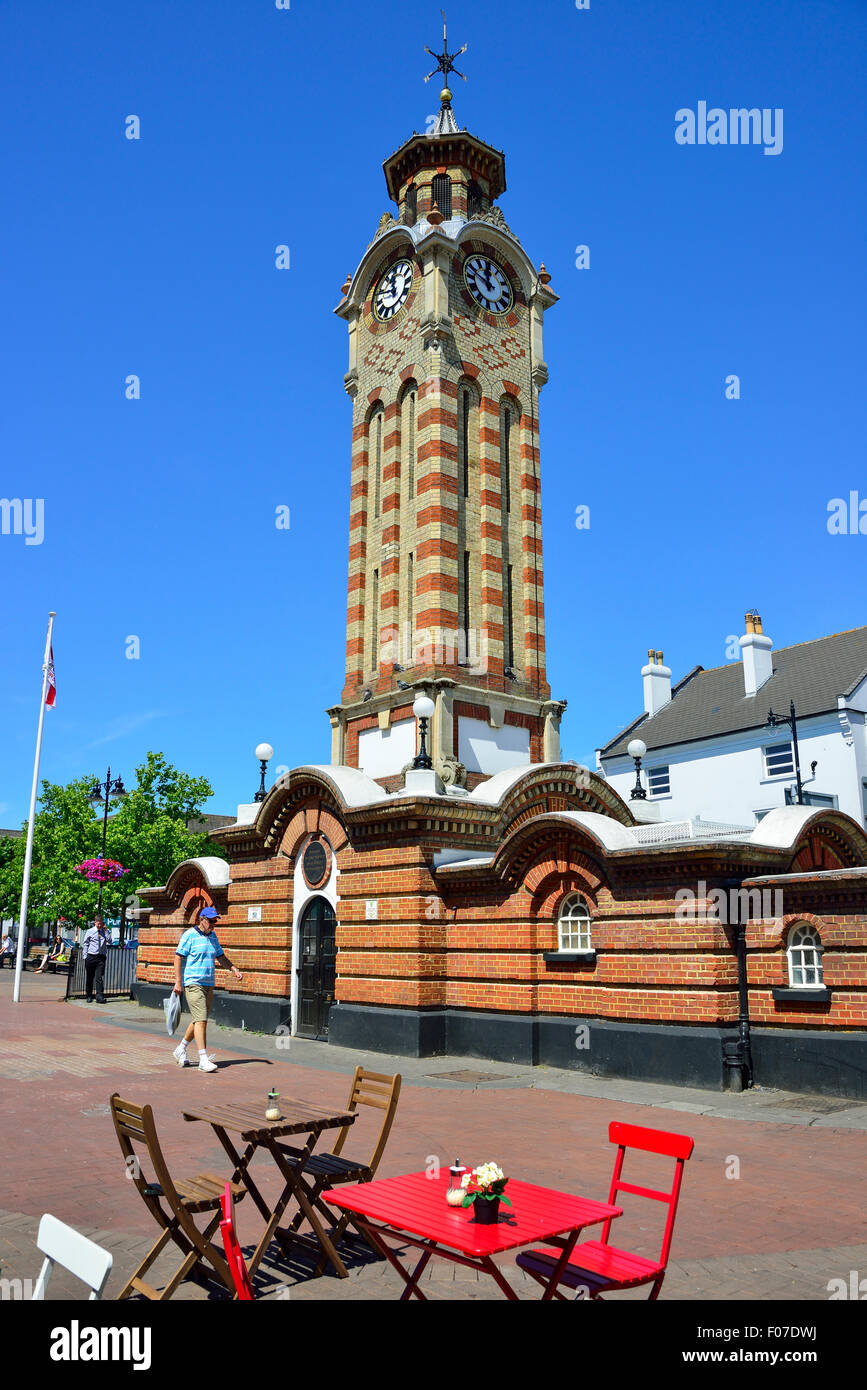 The Clock Tower, High Street, Epsom, Surrey, England, United Kingdom
