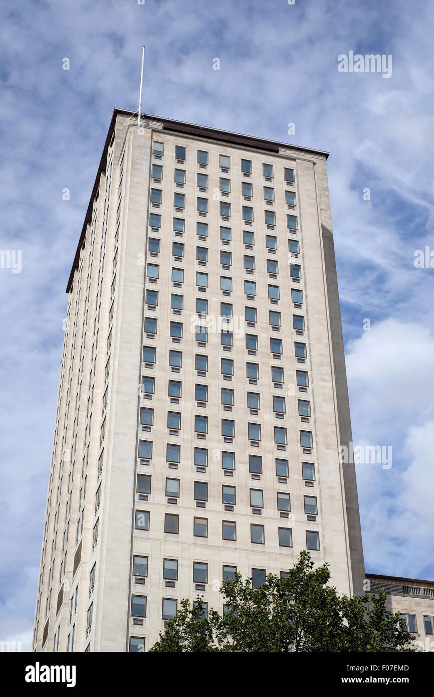 A general view of the Shell centre in London Stock Photo