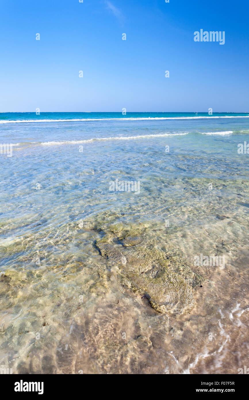 Beautiful Diani Beach near Ukunda, Kenya Stock Photo