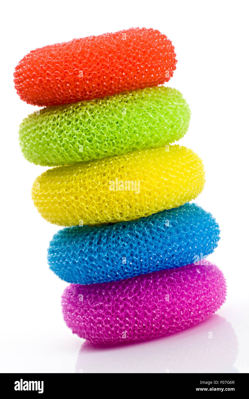 https://c8.alamy.com/comp/F07G6R/various-colors-nylon-pot-scrubbers-F07G6R.jpg