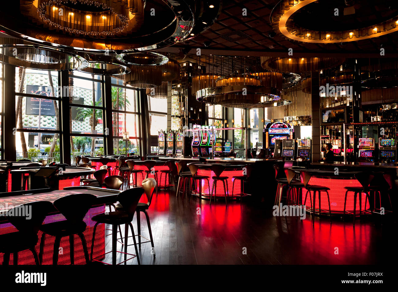 The Bar Inside of the Cosmopolitan Hotel and casino in Las Vegas, Nevada Stock Photo