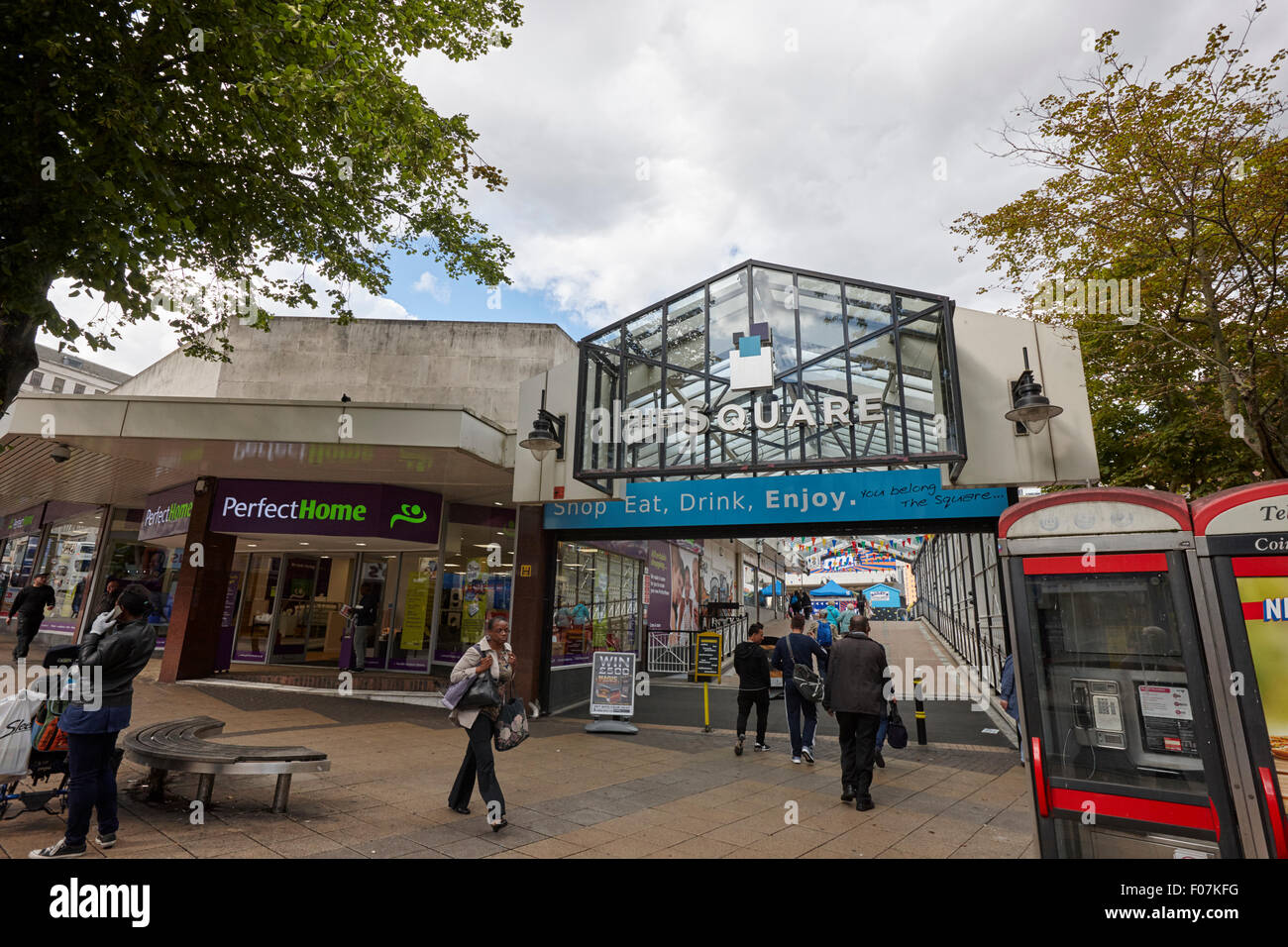 the square shopping centre Birmingham UK Stock Photo Alamy
