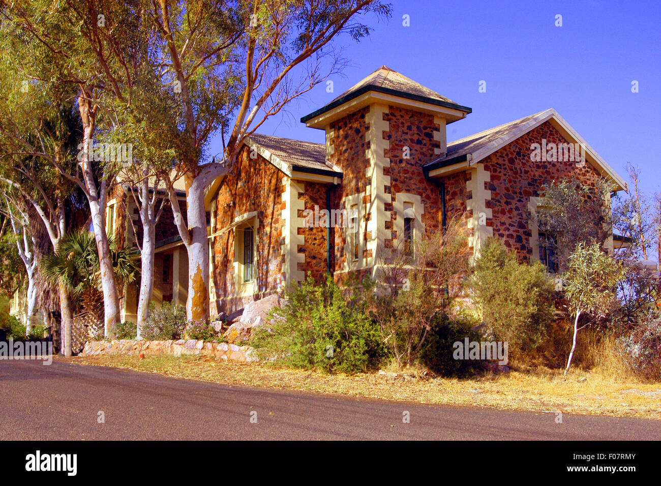 The old Court House in Marble Bar, Western Australia Stock Photo