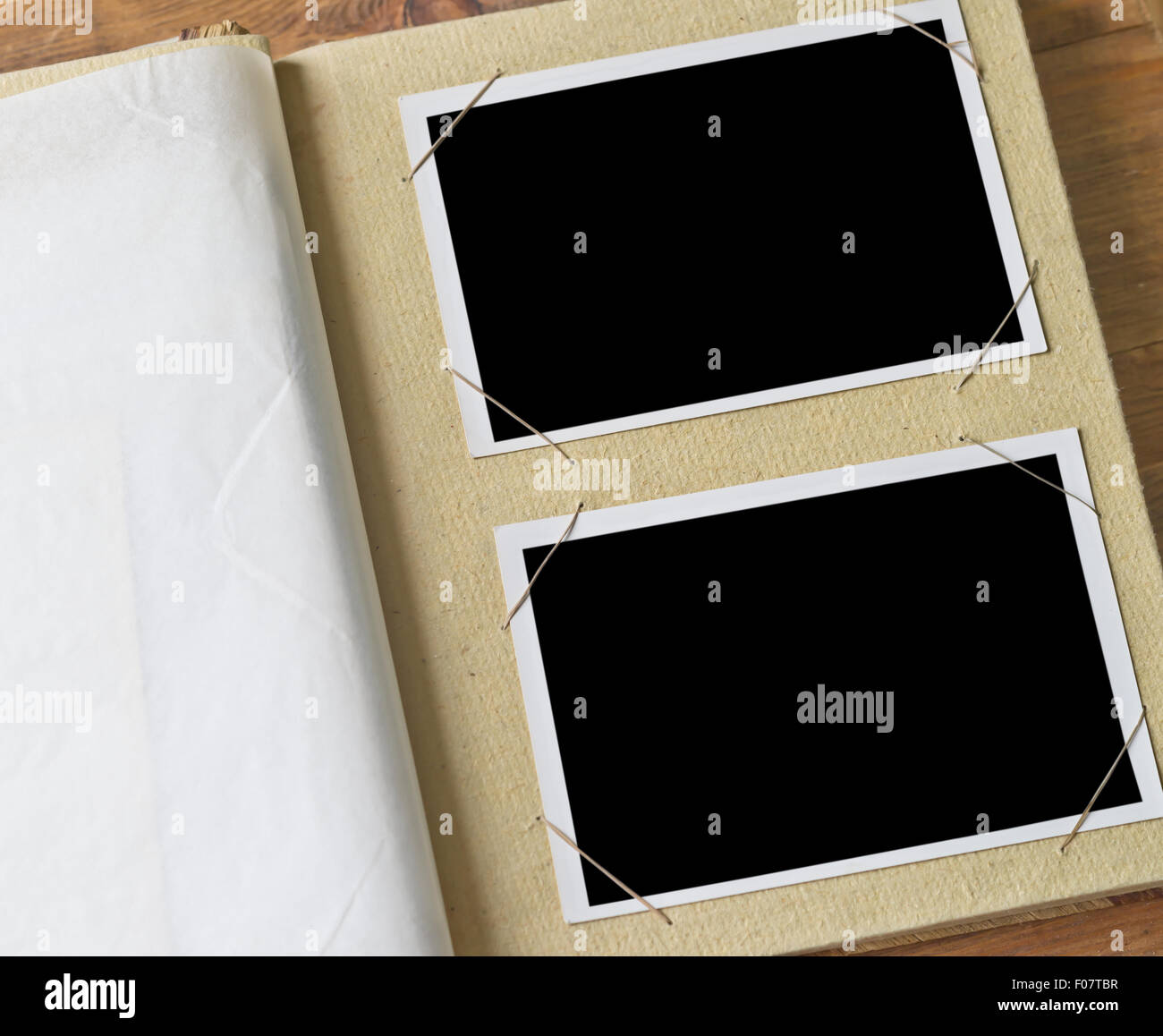 empty-photos-in-photo-album-stock-photo-alamy