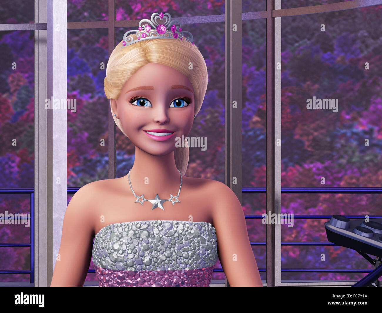 Barbie in Rock N Royals is an upcoming movie by Rainmaker Entertainment. It will be released on September 8 2015 US This photograph is for editorial use only and is the copyright