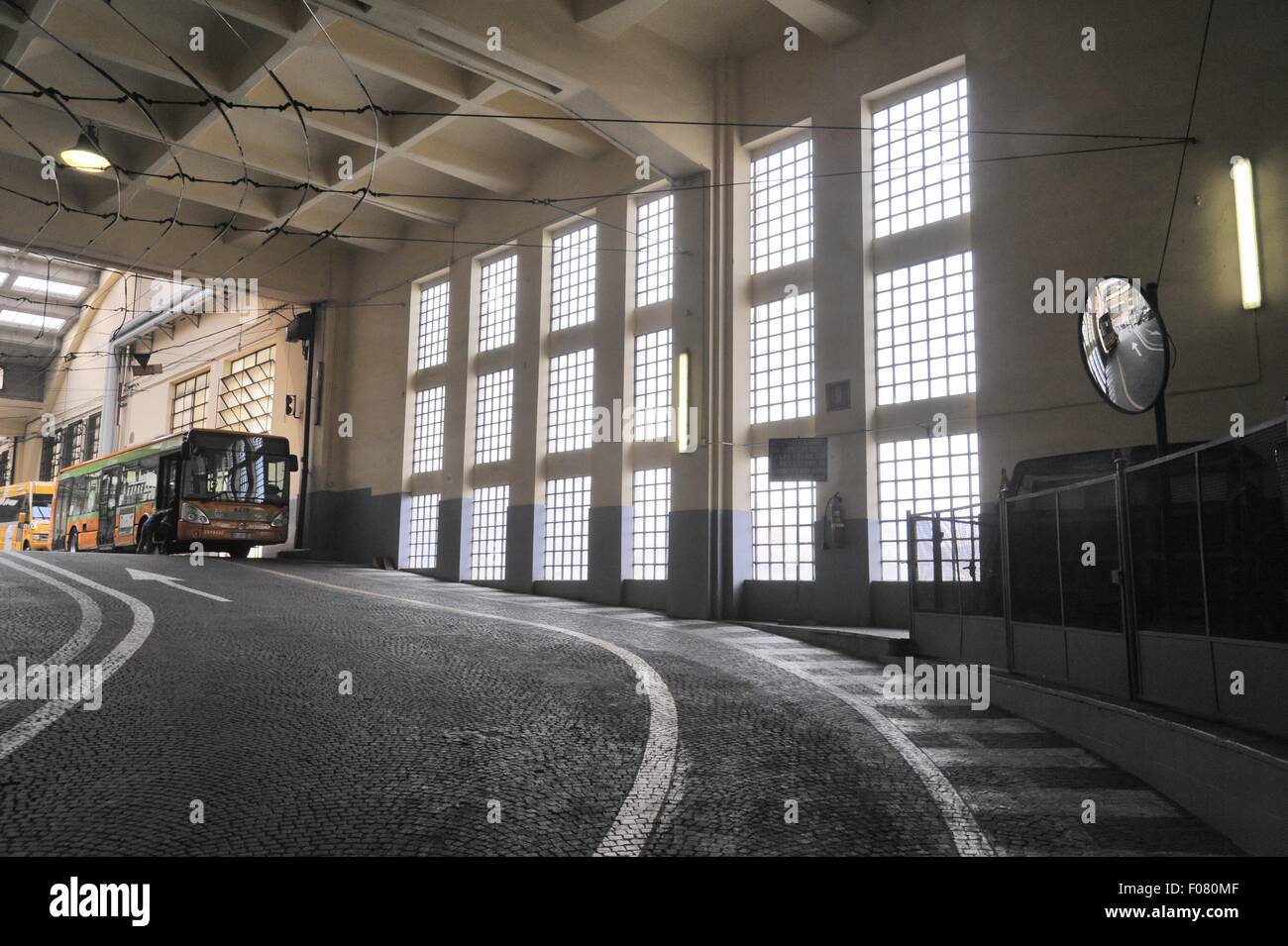 Milan (Italy) ATM (Milan Transportation Company ), depot and