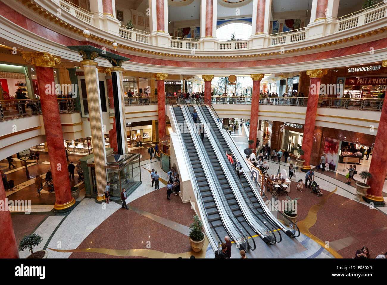 The trafford centre Manchester uk Stock Photo