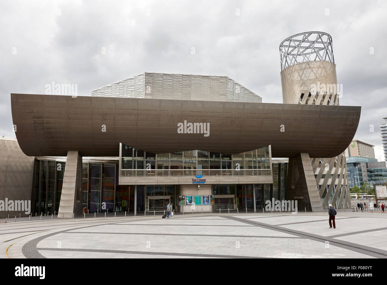 the lowry art and entertainment complex Manchester uk Stock Photo
