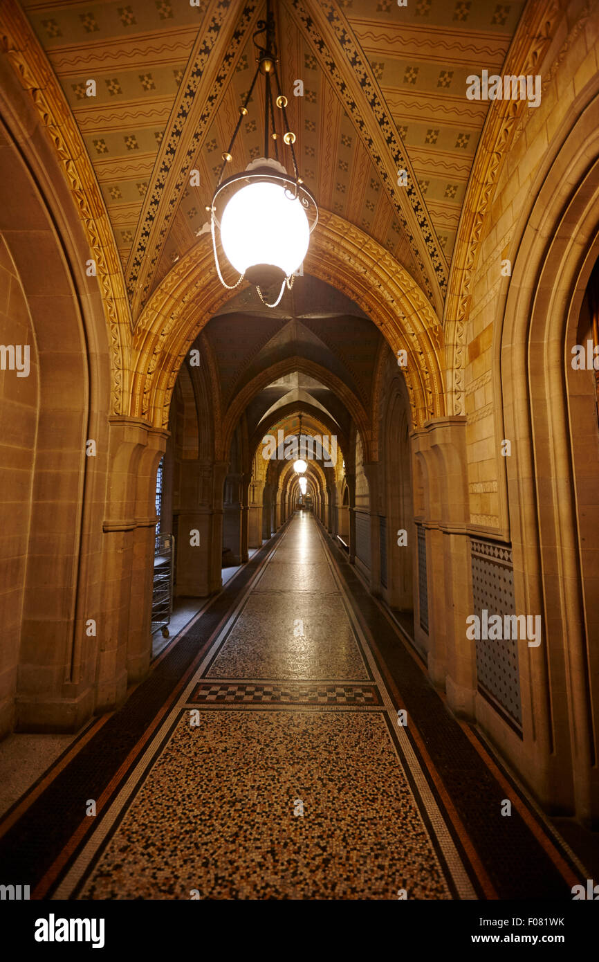 Manchester town hall interior city council building uk Stock Photo