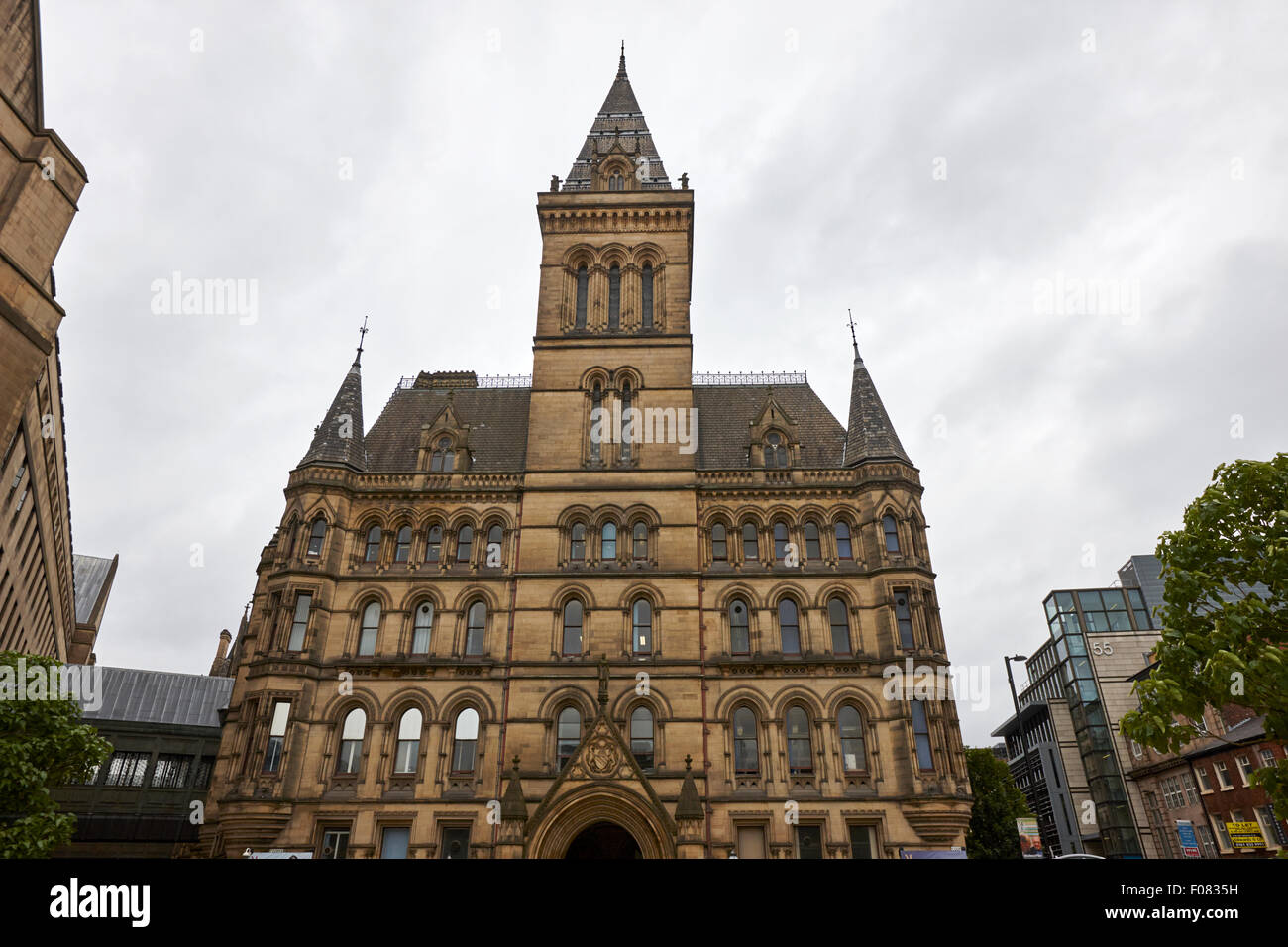 Manchester town hall England UK Stock Photo