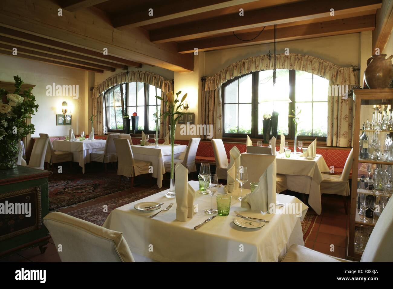 Austrian rustic restaurant hi-res stock photography and images - Alamy