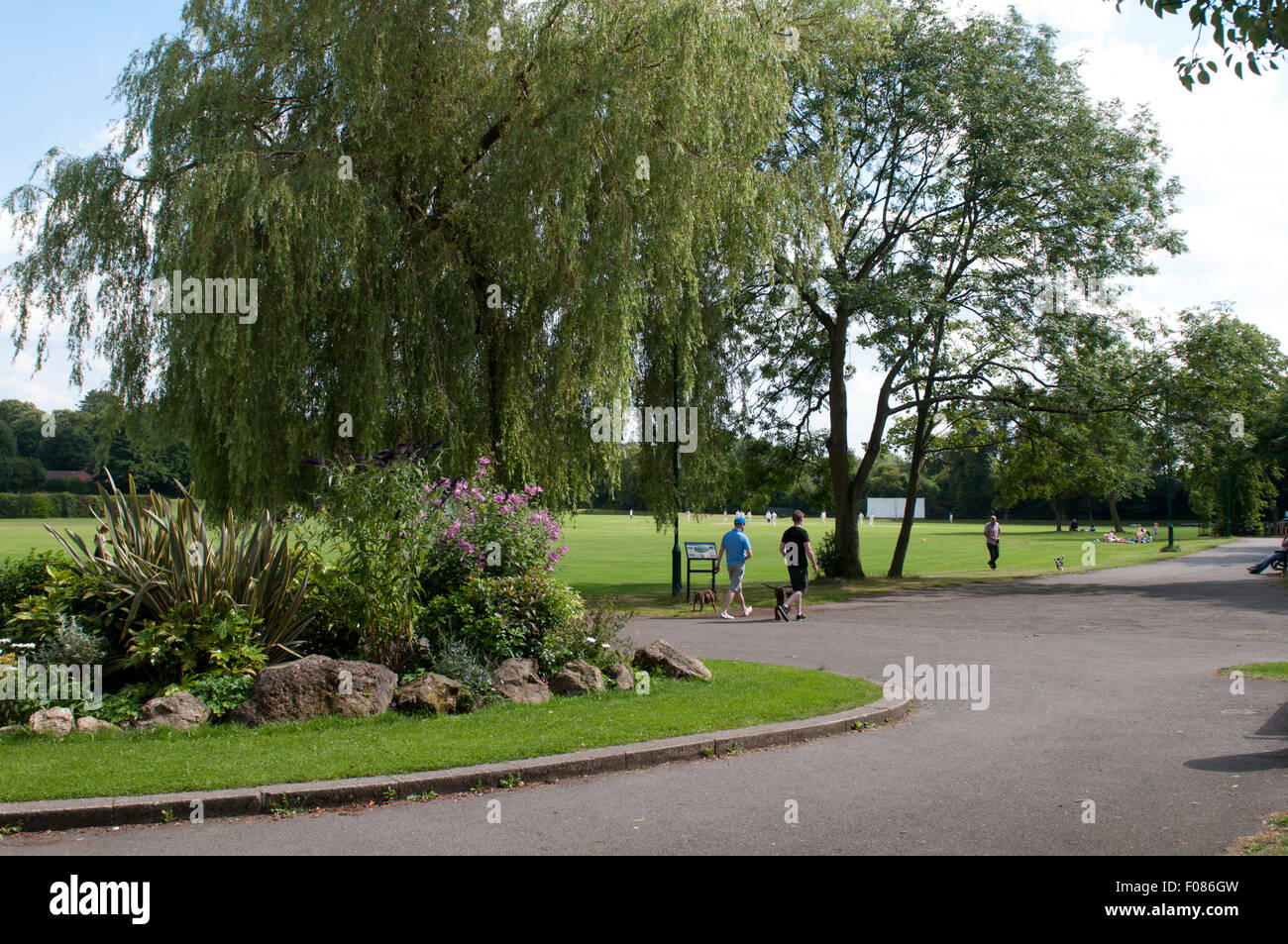 The Bath Grounds, AshbydelaZouch, Leicestershire, England, UK Stock