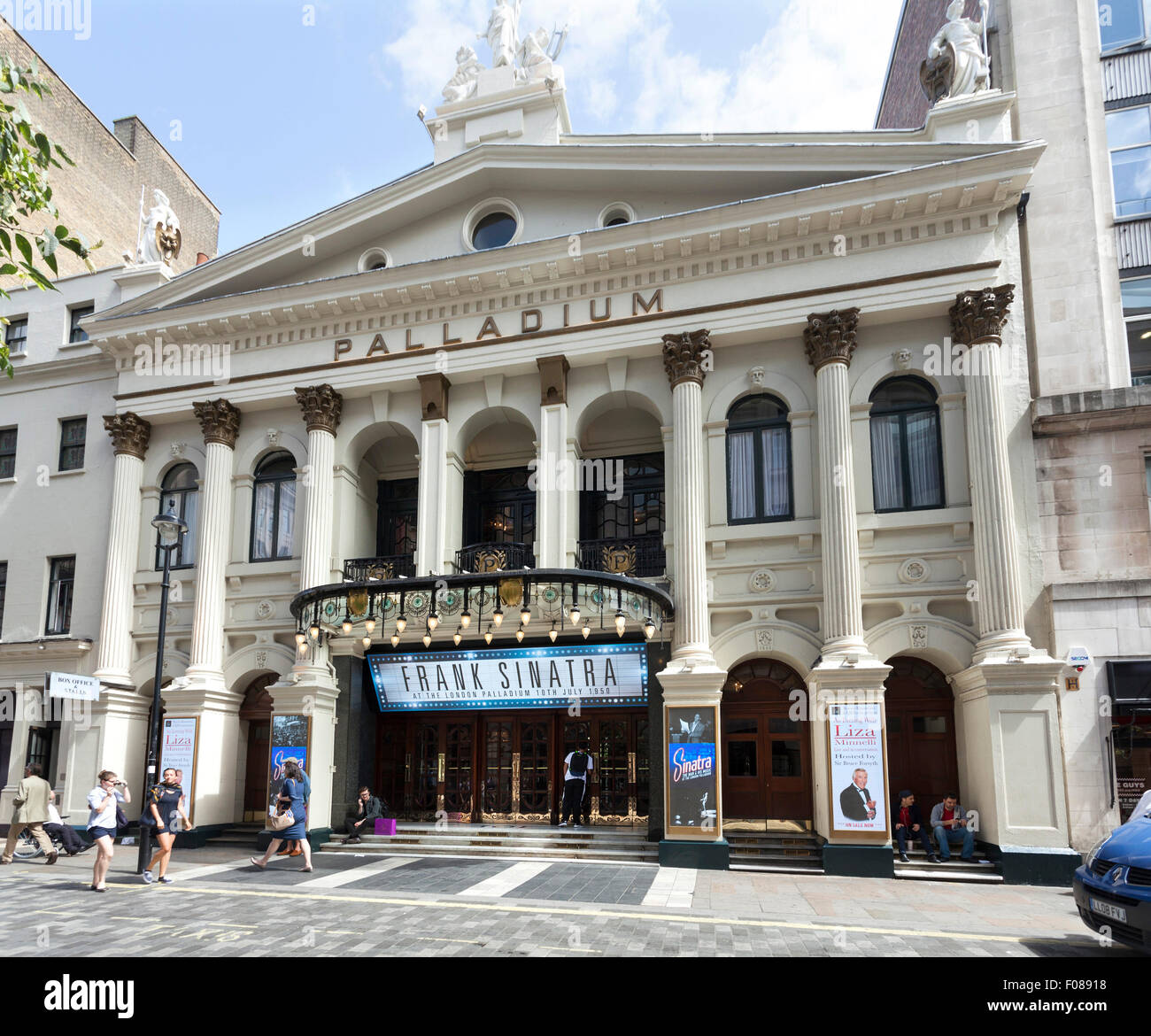London Palladium Theatre Stock Photo