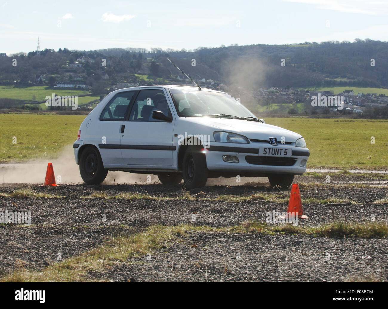 modified modded car - Peugeot 106 French hatchback Stock Photo - Alamy