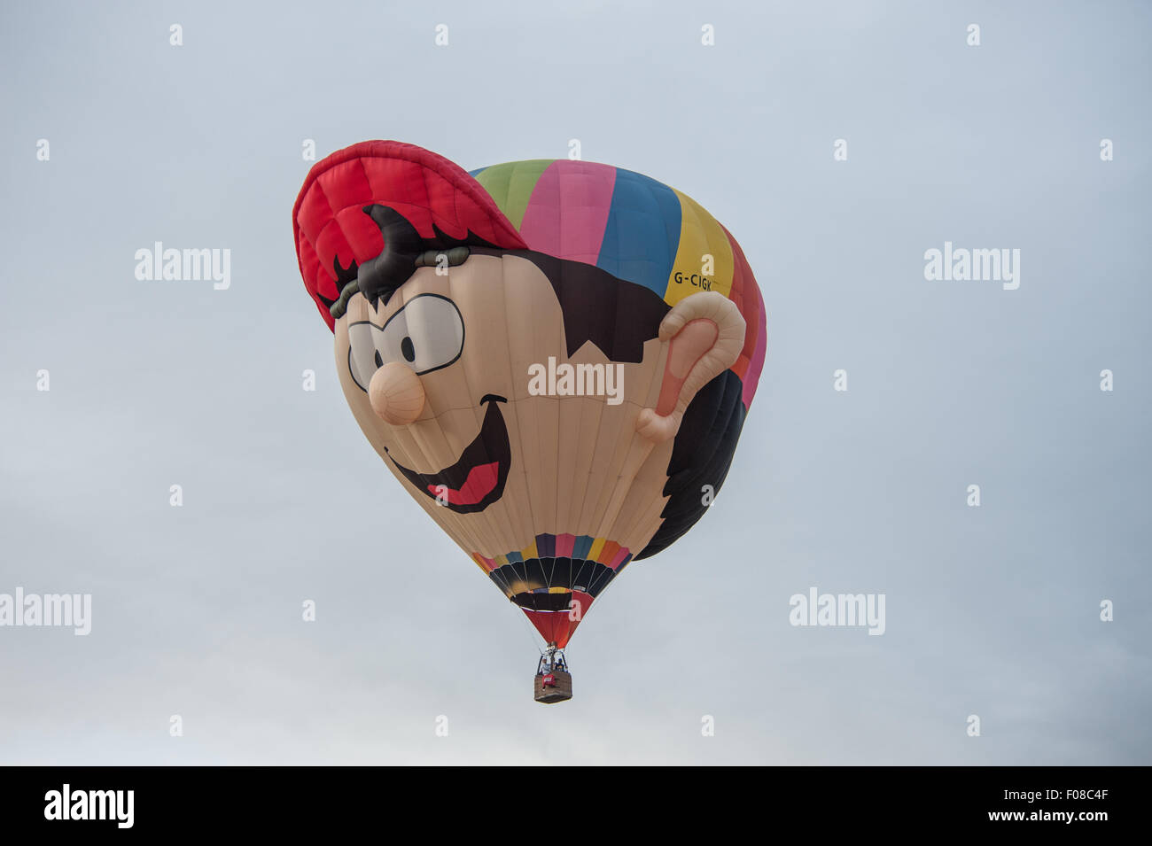 Hot air balloon funny face hi-res stock photography and images - Alamy