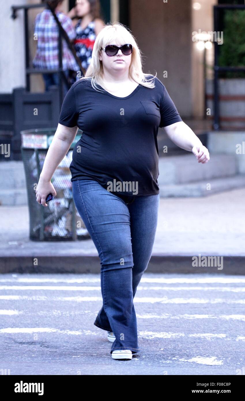 Rebel Wilson shopping at Duane Reade Featuring Rebel Wilson Where