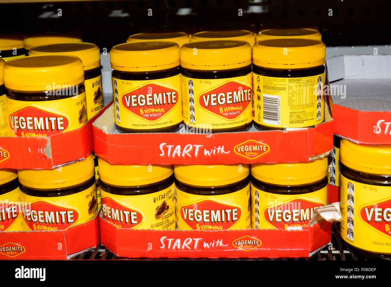 Vegemite Jars on sale Stock Photo Alamy