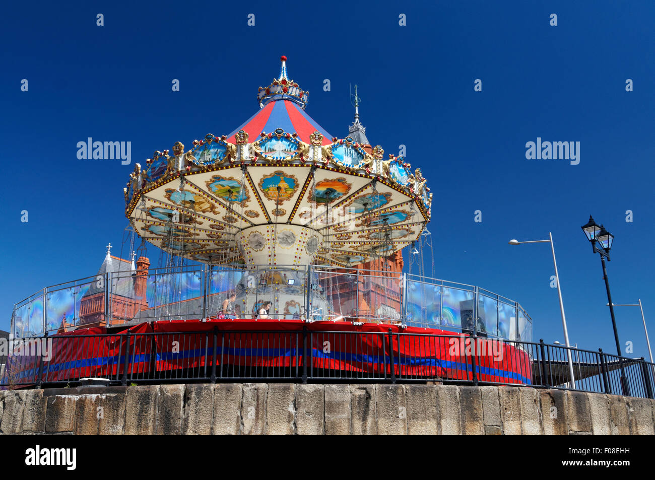 Carousel cardiff bay hi-res stock photography and images - Alamy