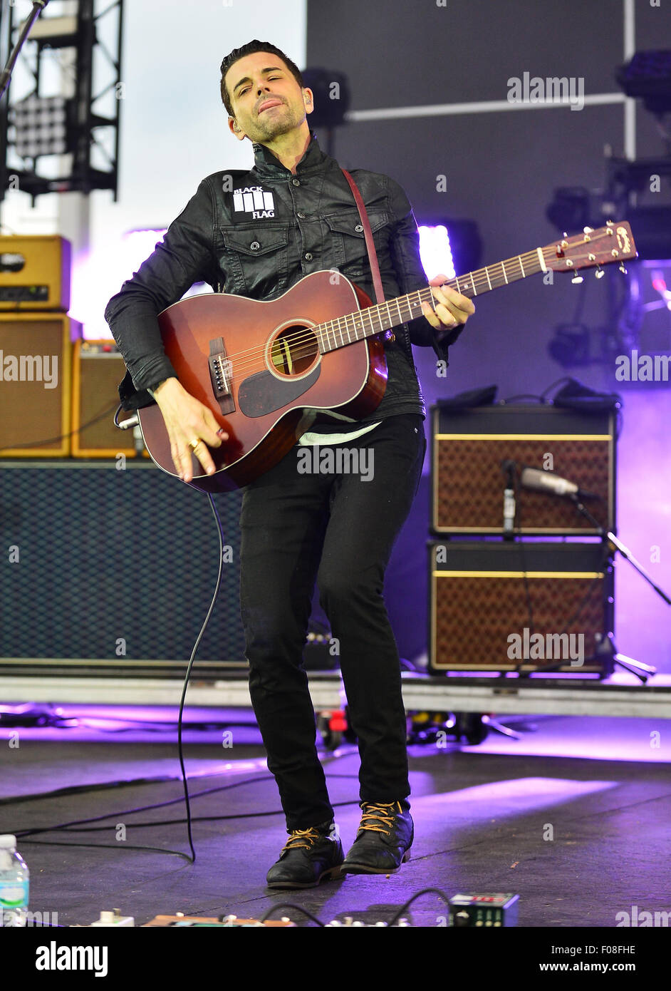 Dashboard Confessional perform live in concert at the Bayfront Park